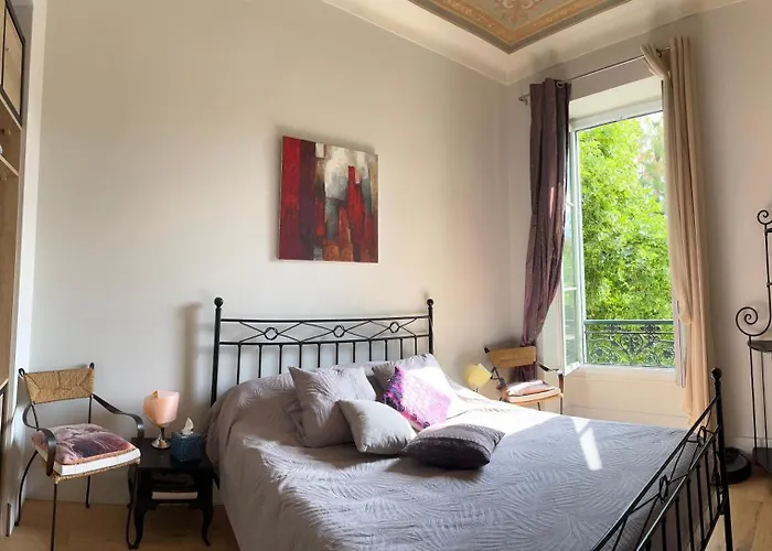 Vue Jardin Alsace Lorraine Victor Hugo 3* Niza