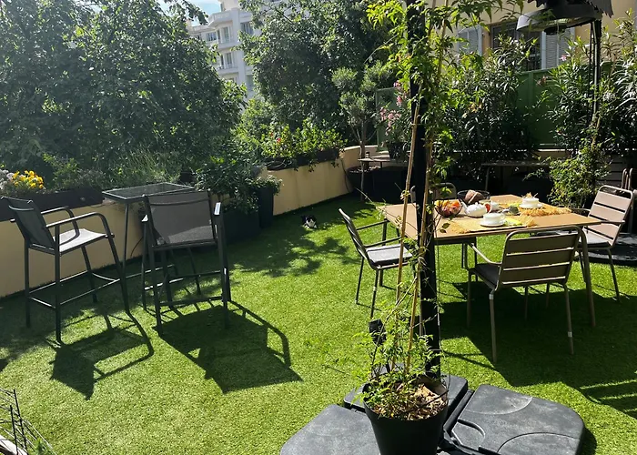 Vue Jardin Alsace Lorraine Victor Hugo 3*