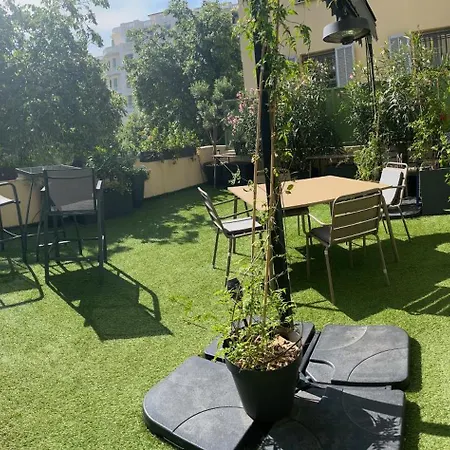 Vue Jardin Alsace Lorraine Victor Hugo Nice